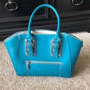 Teal purse